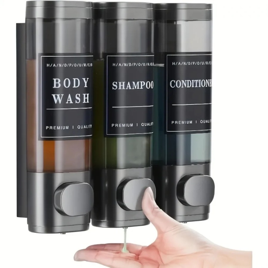 Wall Mounted Triple Shampoo Co - Soap Making Diy Kit recension och pris