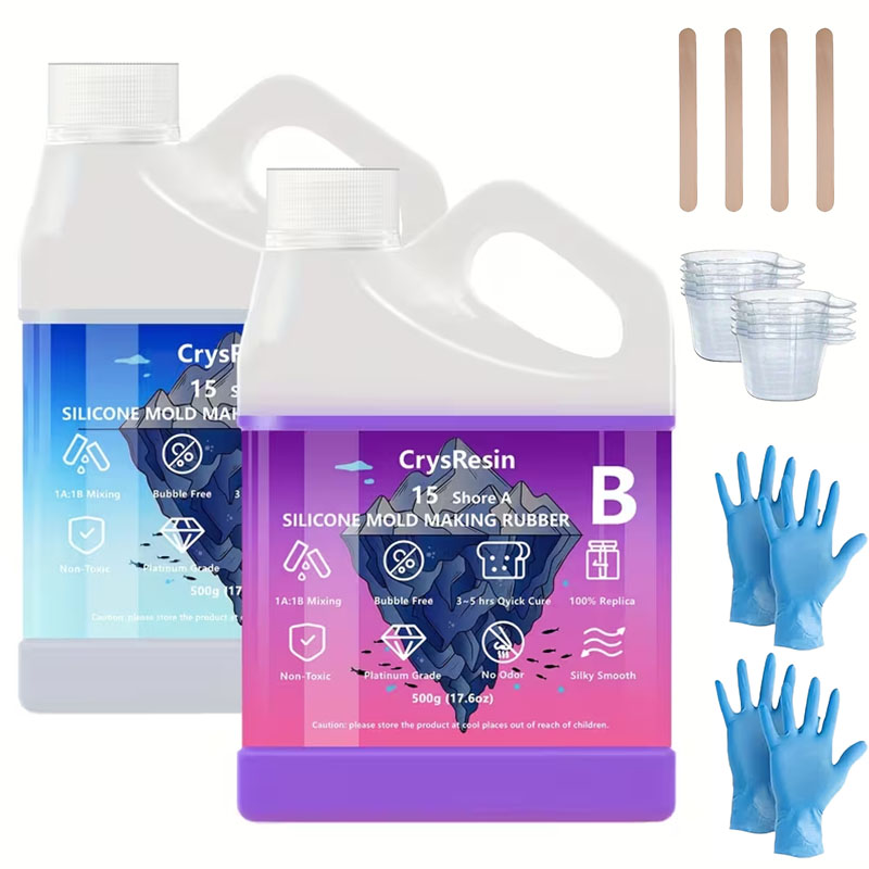 500ml 2 Bottles Liquid Silicon - Soap Making Ins recension och pris