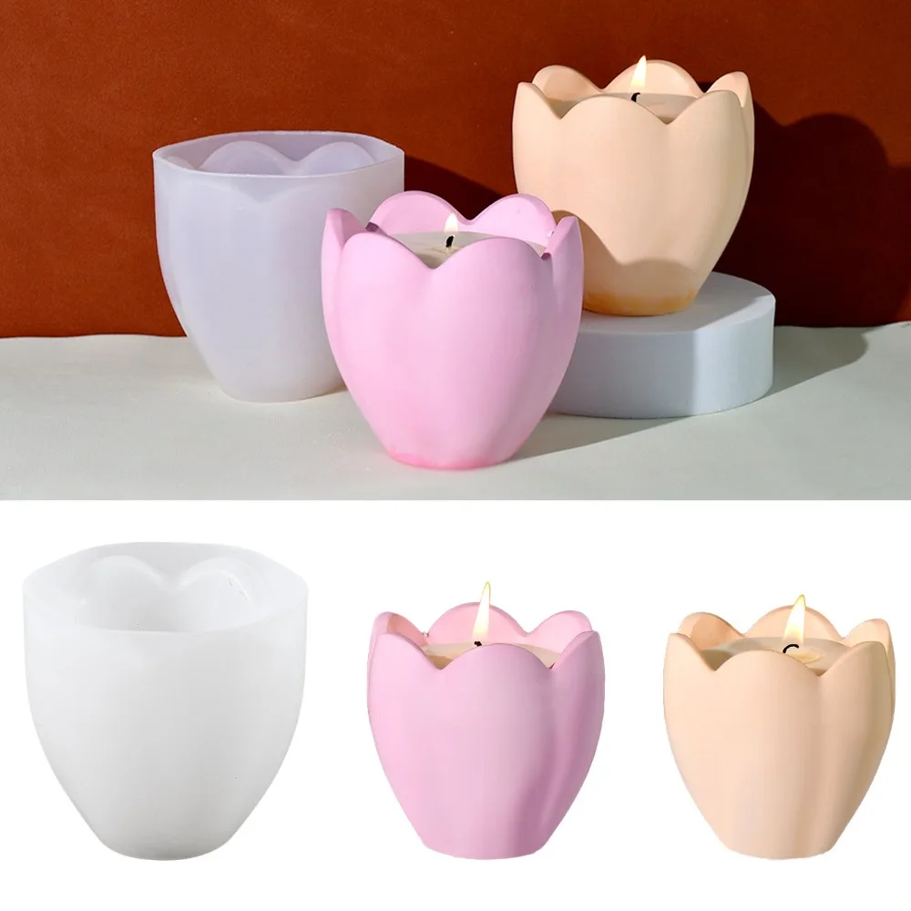 Tulip Candle Holder Silicone M - Soap Making Gifts recension och pris