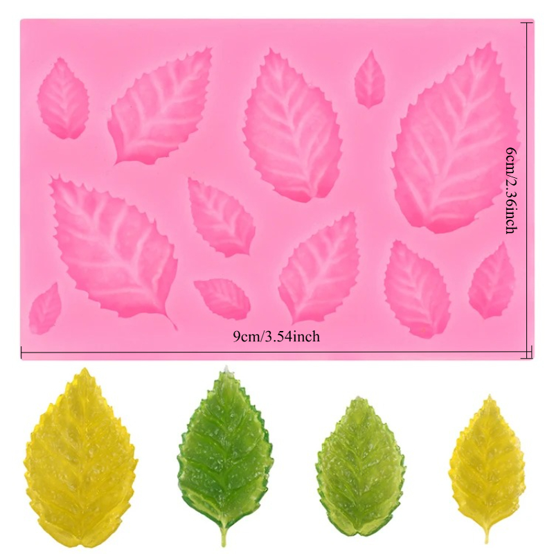 Maple Leaf Silicone Mold Set f - Soap Making Ins recension och pris