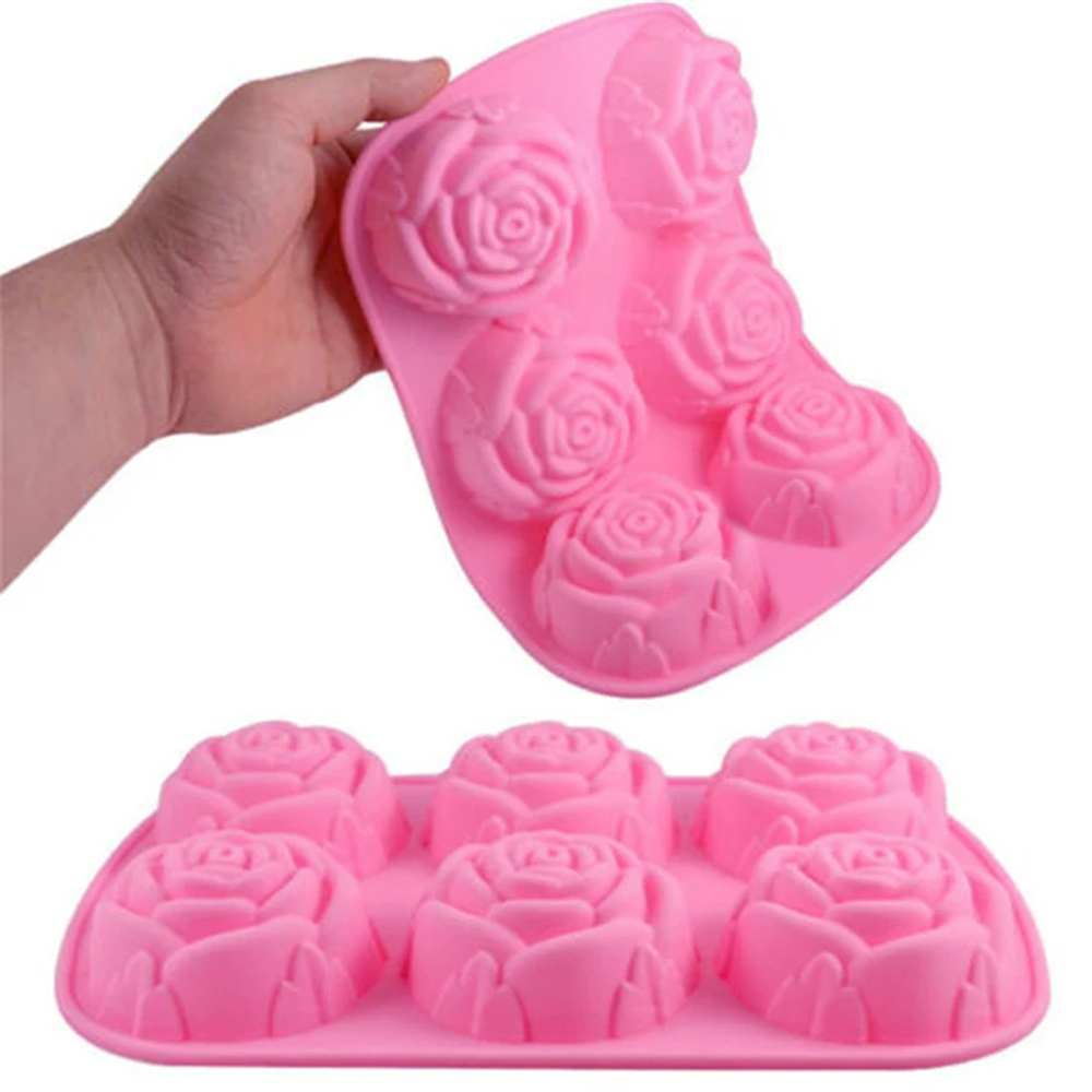 6 Holes Flower Rose Handmade S - Soap Making Kit For Beginners recension och pris